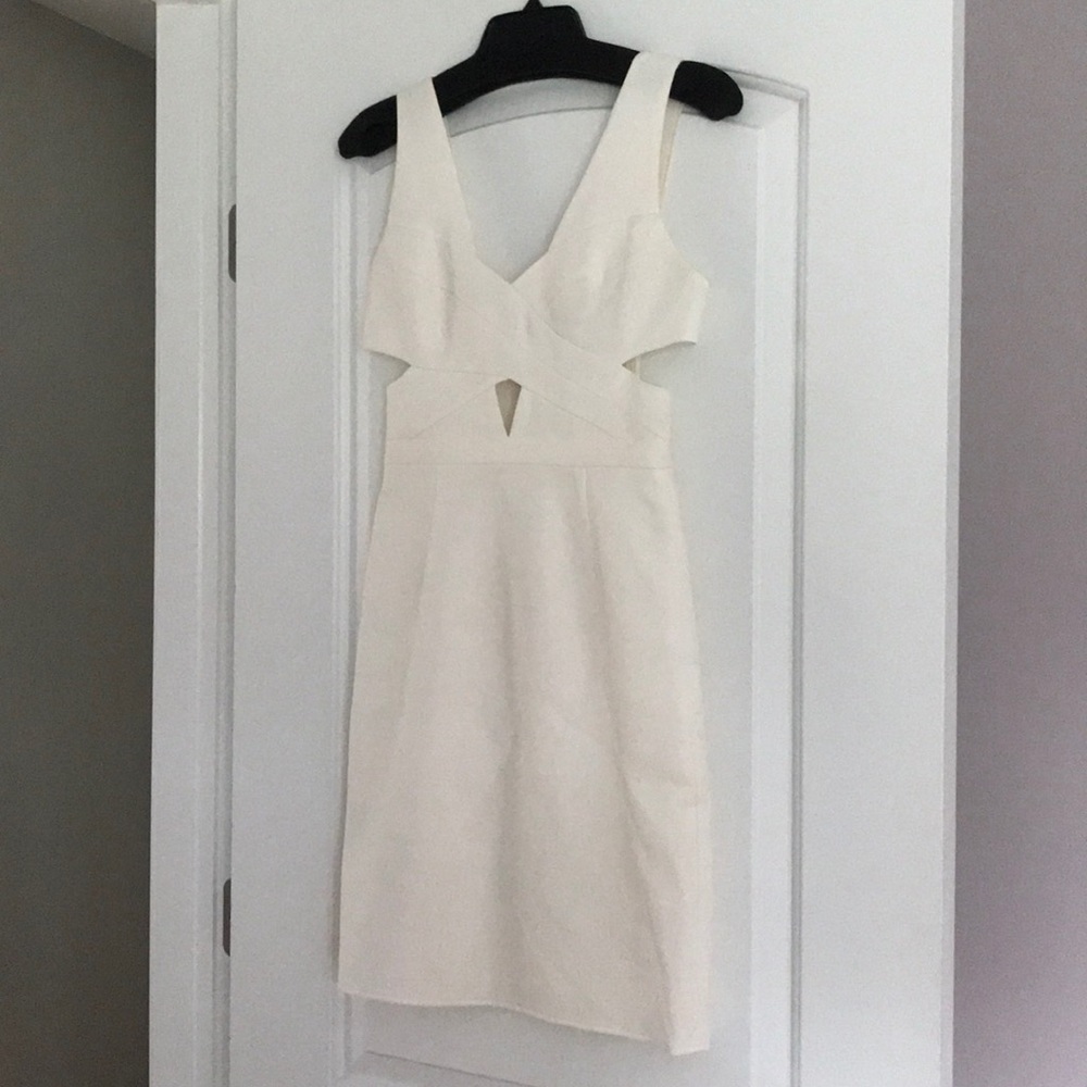 Bcbg white dress